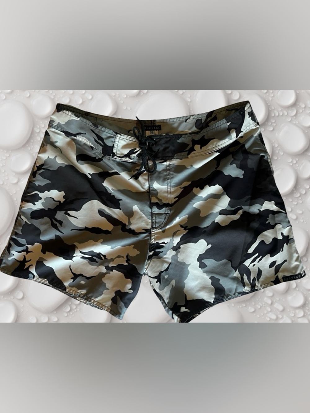 Sauvage Camo Shorts